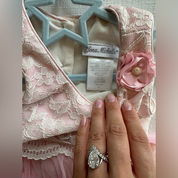 3T Special Occasion Tulle Dress - pink - Picture 5 of 8